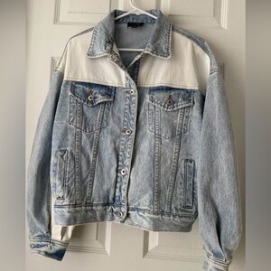 Heyson Two-Tone Denim Jacket size S